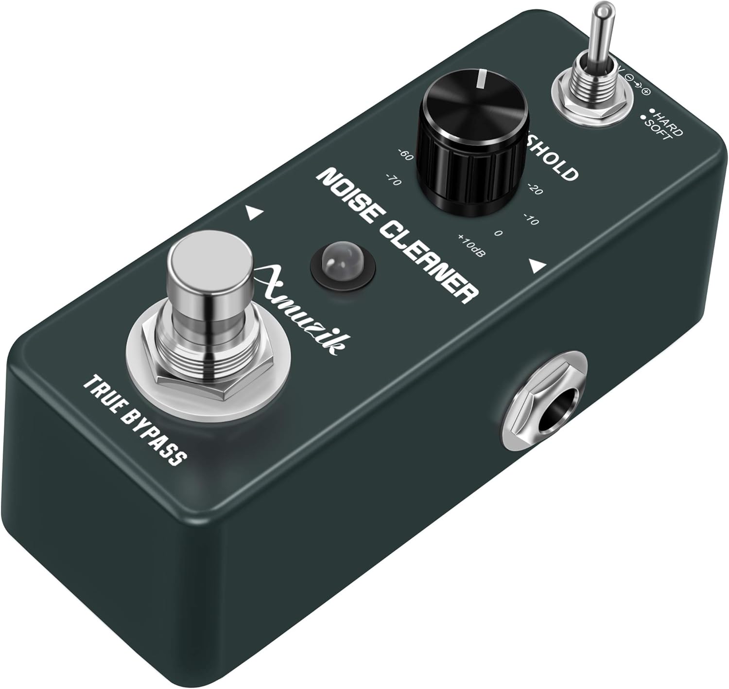 Amuzik Guitar Noise Gate Effect Pedal Noiser Killer Pedals for Electric Guitar Cleaner Noise Gate Suppressor Effect Pedal