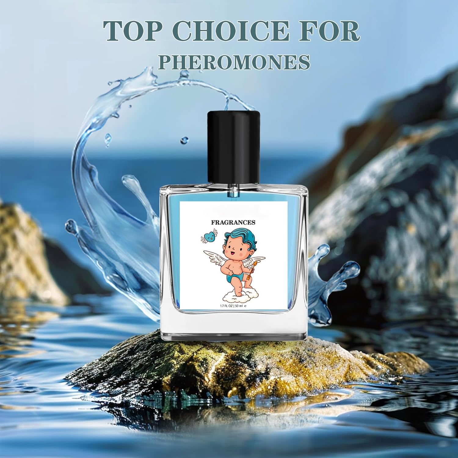 Cologne for Men - Pheromone-Infused Fragrances | Pheromone Cologne | Enhance Attraction, Long-Lasting Premium Herbal Sent, Perfume Pheromone Colognes, 50+10ml EDP Perfume Spray - Image 3