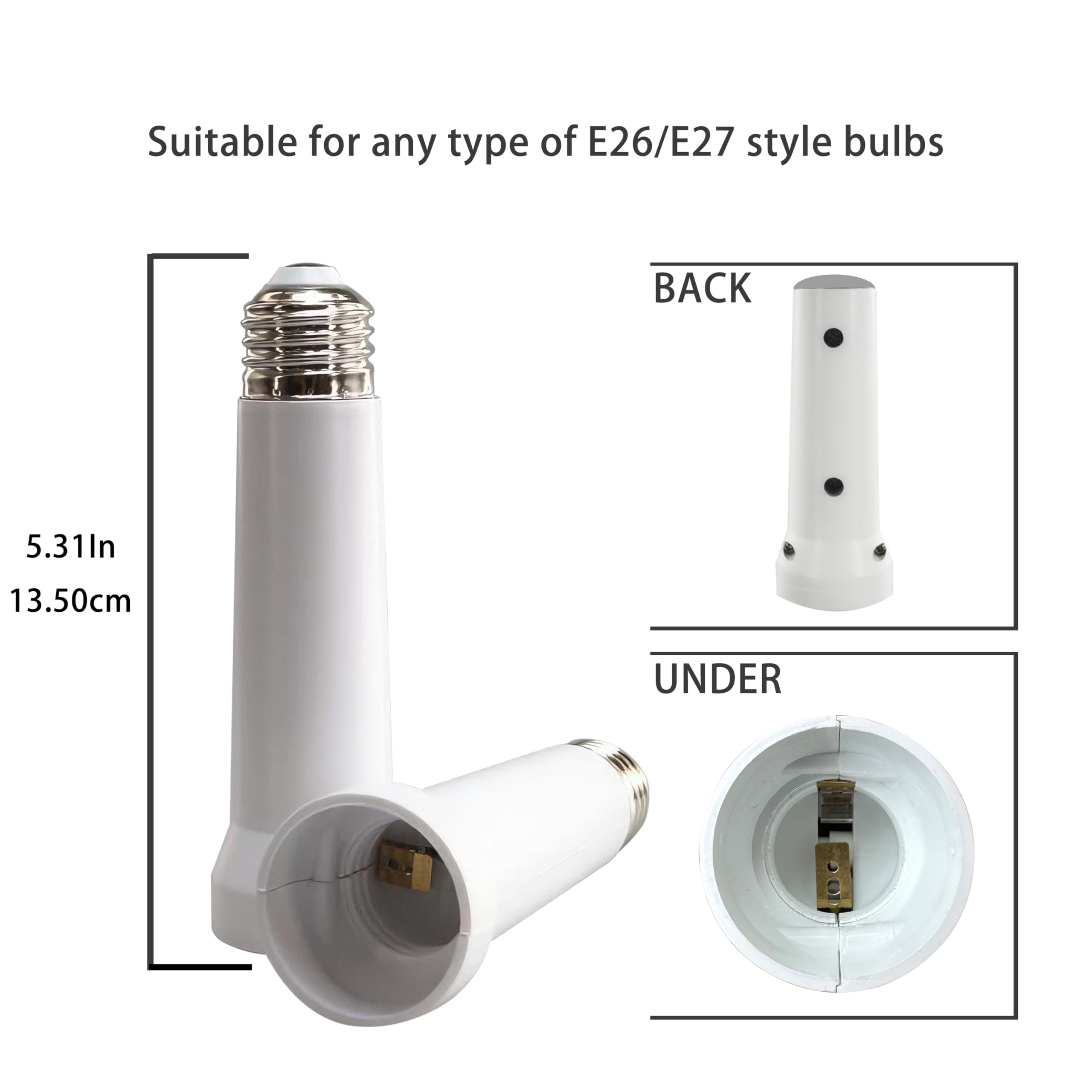 Light Socket Extender - Easy Bulb Placement -2 Light Socket Extender - Easy Bulb Placement -2