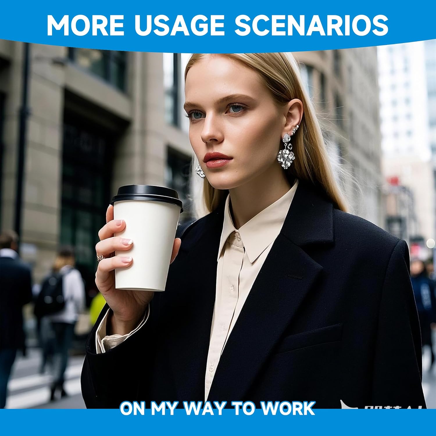 RACETOP 100 Pack 12 oz Disposable Paper Coffee Cups with Lids, Paper Cups with Lids 12 oz, Hot Cups for Home/Office - Image 8