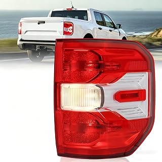 LED Tail Lights Assembly Compatible with 2022 2023 2024 Ford Maverick XL XLT,Right Passenger Side Rear Led Light Taillights Replacement # FO2801289