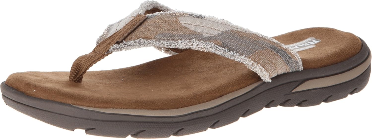 Skechers Men's Relaxed Fit Supreme Bosnia Sandal