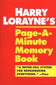 Harry Loraynes Page-a-Minute Memory Book