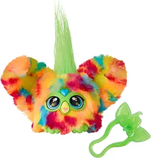 Furby Furblets, Miniamigo Pix-Elle, Más de 45 Sonidos, Música de Videojuegos y Frases en Furbish, Peluche electrónico para niños y niñas a Partir de 6 años, Multicolor