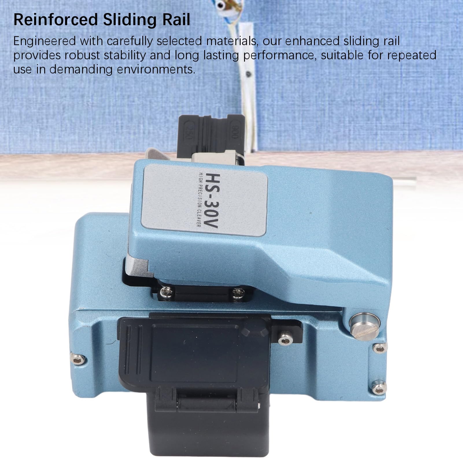 Greensen Cortador de Fibra Óptica Mecánico, 16 Puntos de Corte, Ideal para Instalaciones FTTH y Redes de Telecomunicaciones, Diseño Robusto para Uso Profesional Repetido