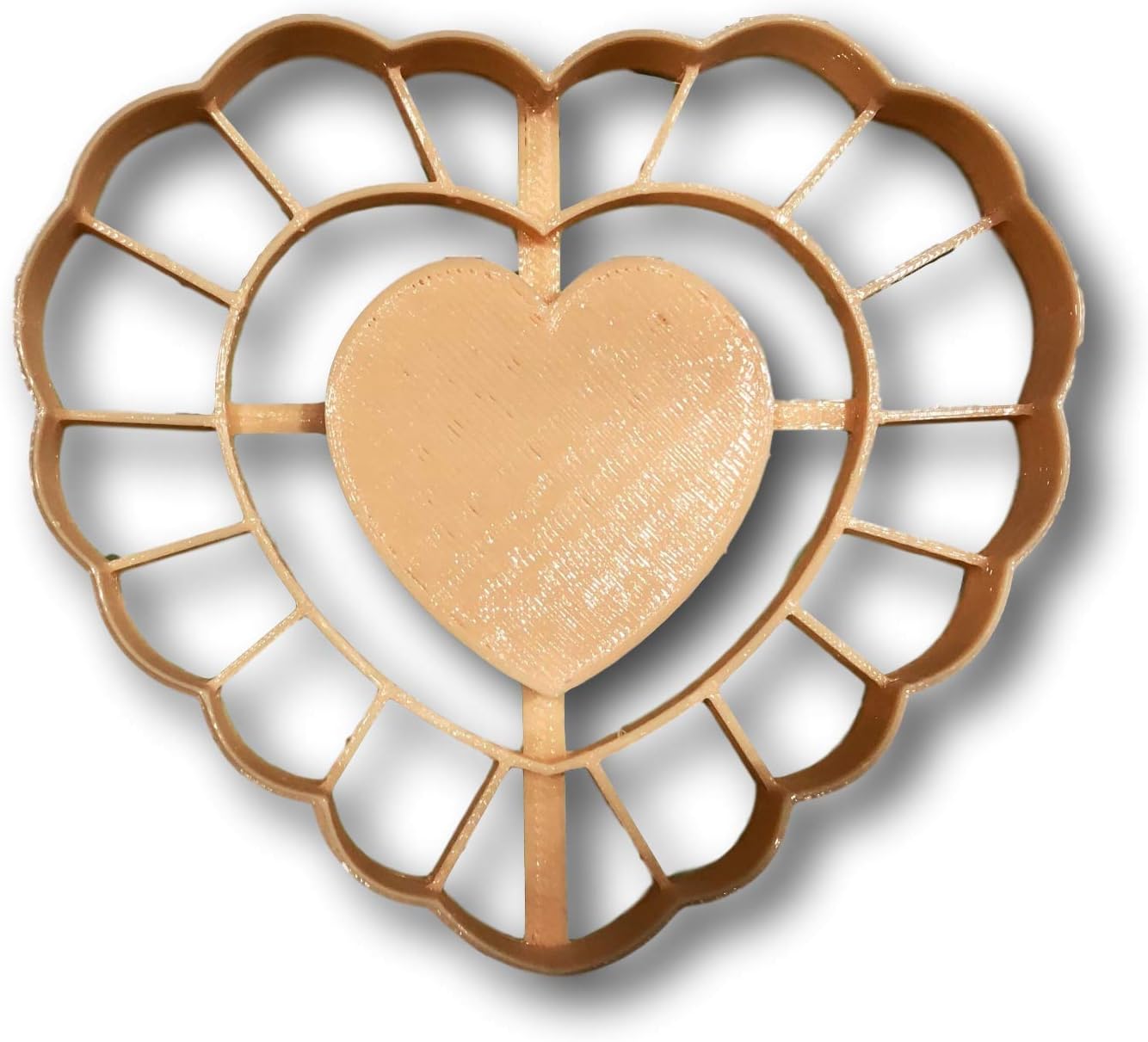 Thumbprint Heart Cookie Cutter (2.5")