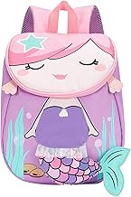 Bluboon Toddlers Backpack for Girls Cute Preschool Backpack 3D Schoolbag Toddler Bookbag for Kids