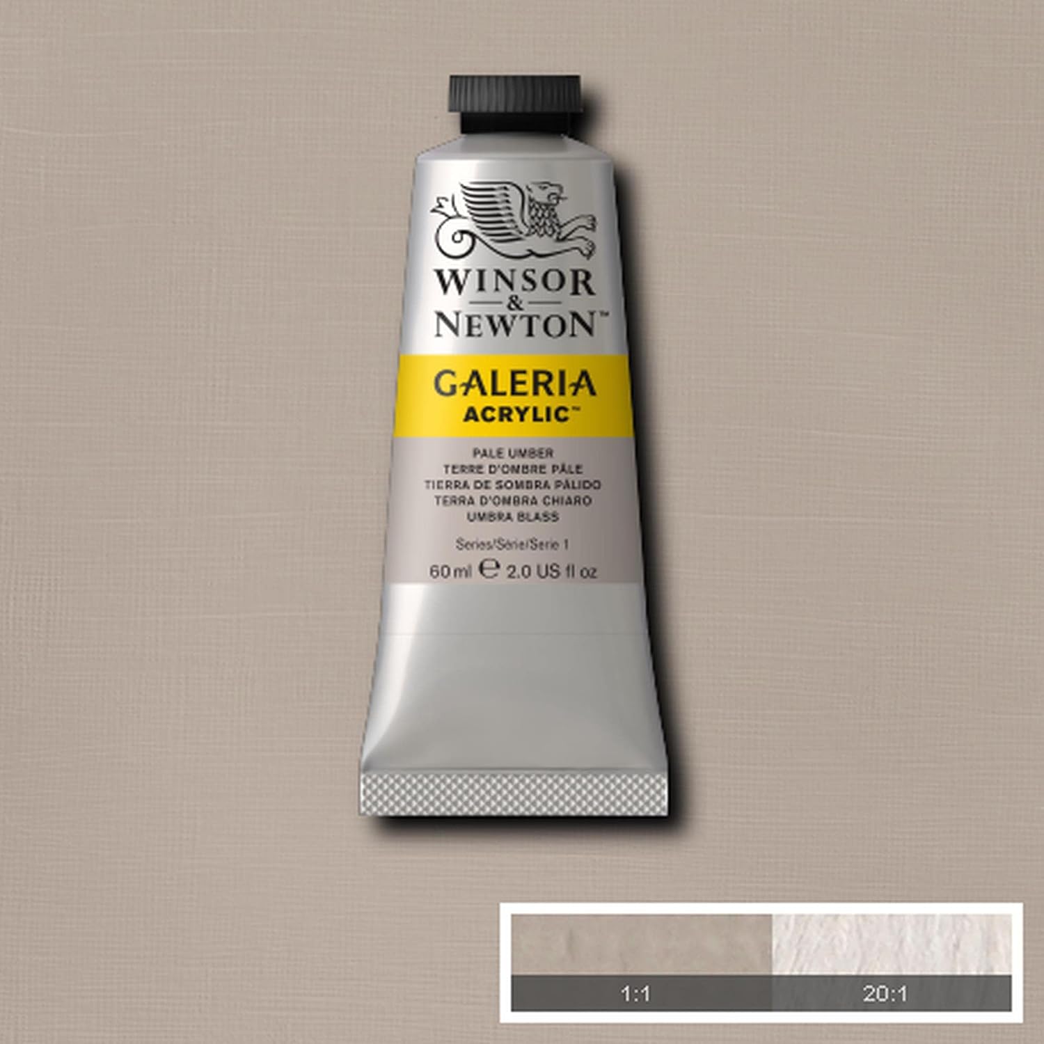 Winsor & Newton Galeria Acrylic Color, 60ml (2-oz) Tube, Pale Umber