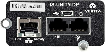 Amazon.com: Vertiv Liebert IntelliSlot Unity-DP - Network Card Remote ...