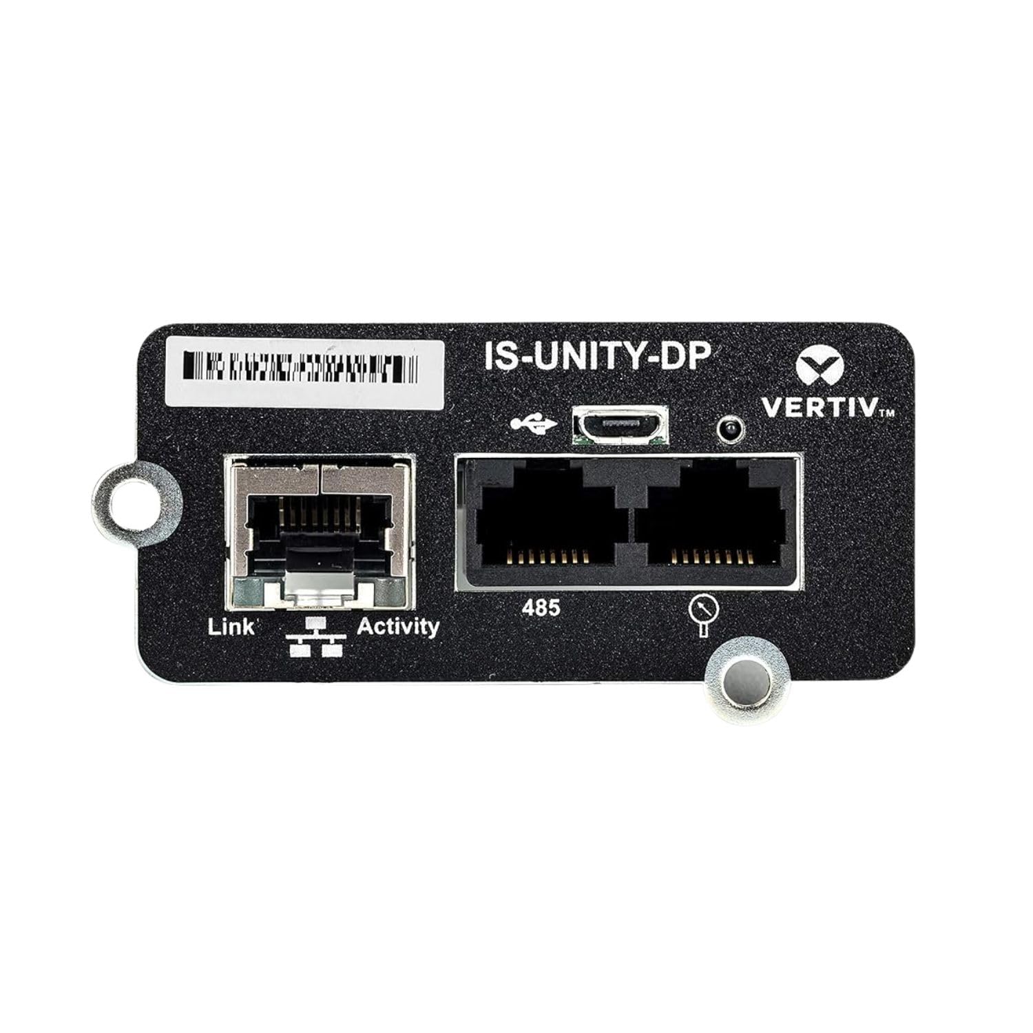 Vertiv Liebert IntelliSlot Unity-DP - Network Card |Remote Monitoring Adapter | Dual Protocol (IS-UNITY-DP)