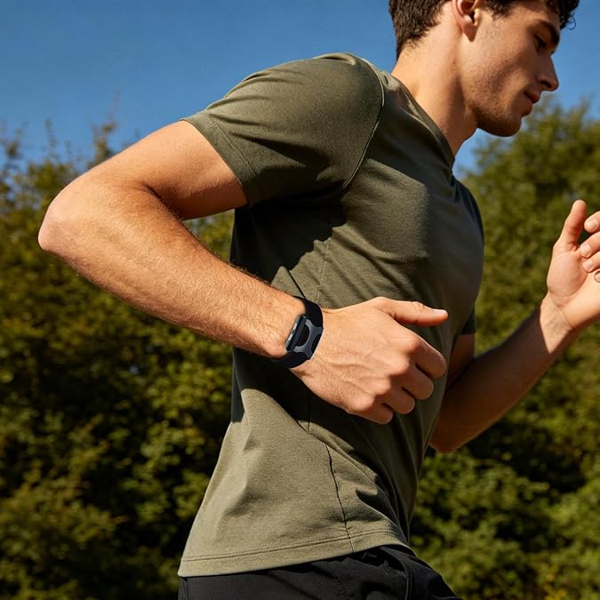 Wide Nylon Loop Strap Compatible with Apollo Neuro-Same As Original Band