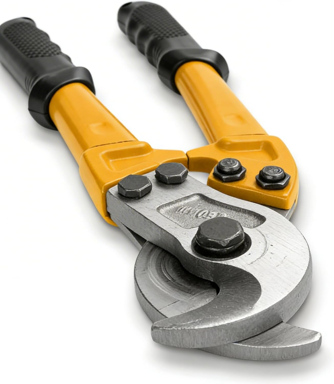 TOLSEN Heavy Duty Cable Cutter, 24 Inch Wire Cutter, Cutting Capacity: 18mm - 250mm Polished Surface With PVC Grip Bi-material Handle With Soft Rubber Grip