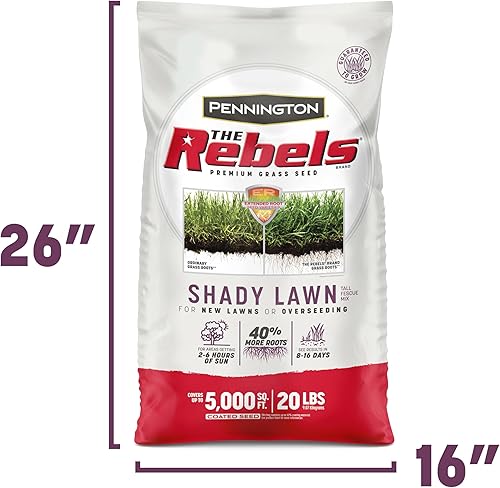 Vista 19 de Pennington The Rebels Tall Fescue Shady Grass Seed Mix 7 lb