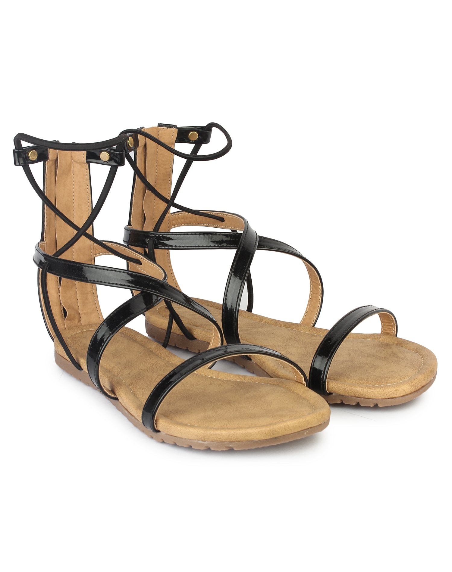 Do Bhai Sandal-Oppo Flats for Women - EU40, Black (B071LQKR8D) Amazon Price History, Amazon Price Tracker