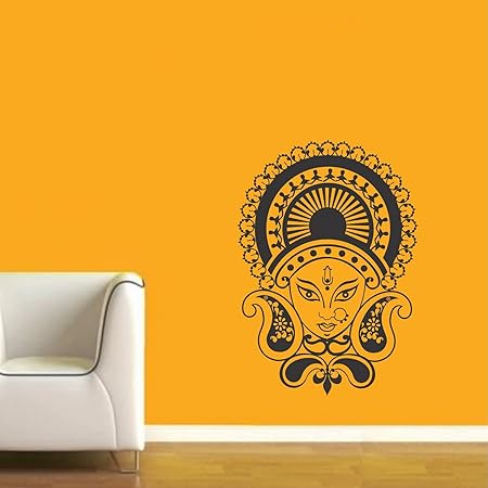 Asmi Collections Wall Stickers Maa Durga