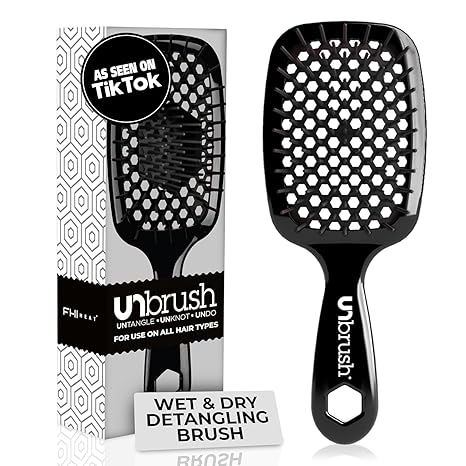 FHI Heat UNbrush Detangling Brush for Pain-Free Brushing on All