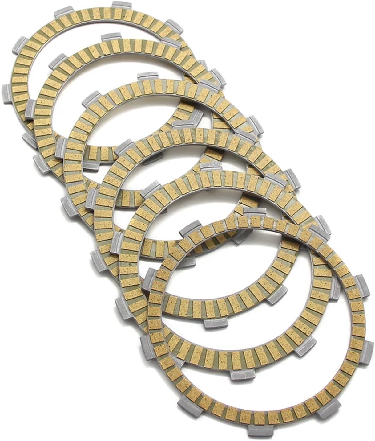 Motorcycle Clutch Friction Disc Plate Kit Fit for CRM125R NSR125F NSR125R NSR125RR ATV TRX350TE TRX350FE Rancher 350 - OEM Replacement Parts