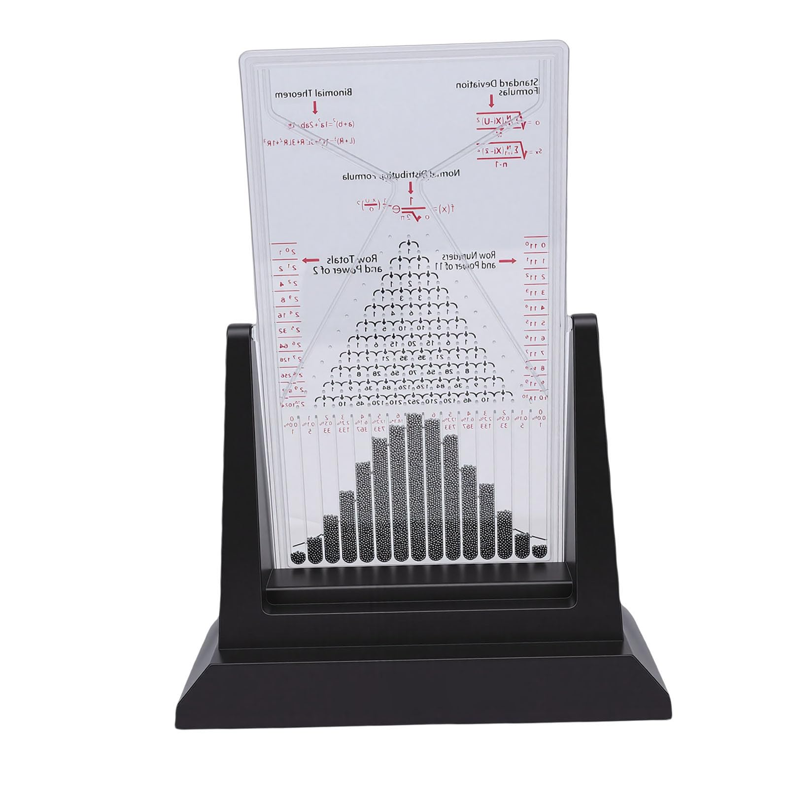 Galton Board - Modello educativo interattivo per giocattolo da ufficio, apprendimento fisico, scelta per studenti, insegnanti e scienziati, costruzione in plastica, 9,06