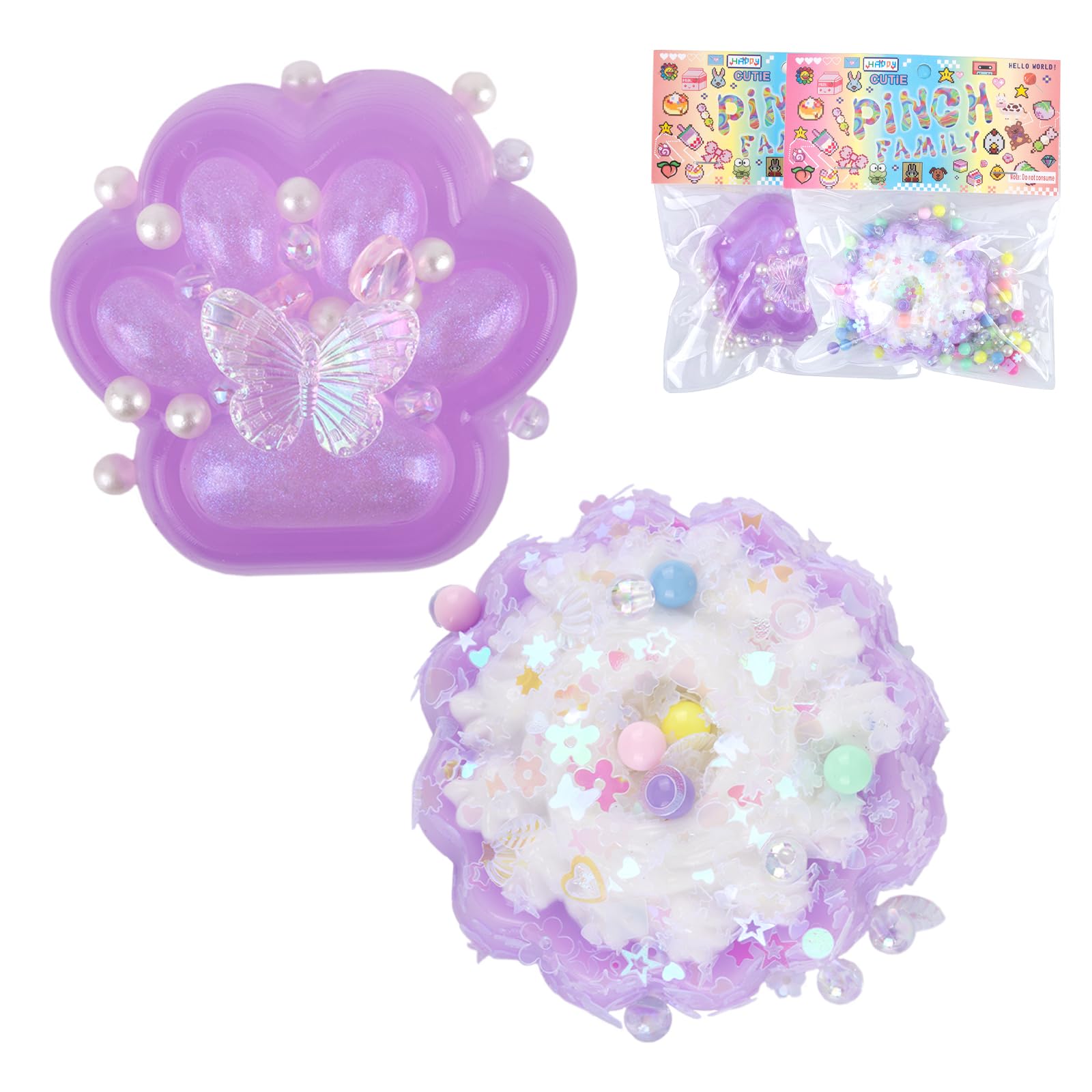 Squishy TPR Doux Compressible 4 Pièces Squishy Patte De Chat, Jouet Patte De Jouet Anti-stress Squishy TPR Doux Compressible 4 Pièces Squishy Patte De Chat, Jouet Patte De Jouet Anti-stress
