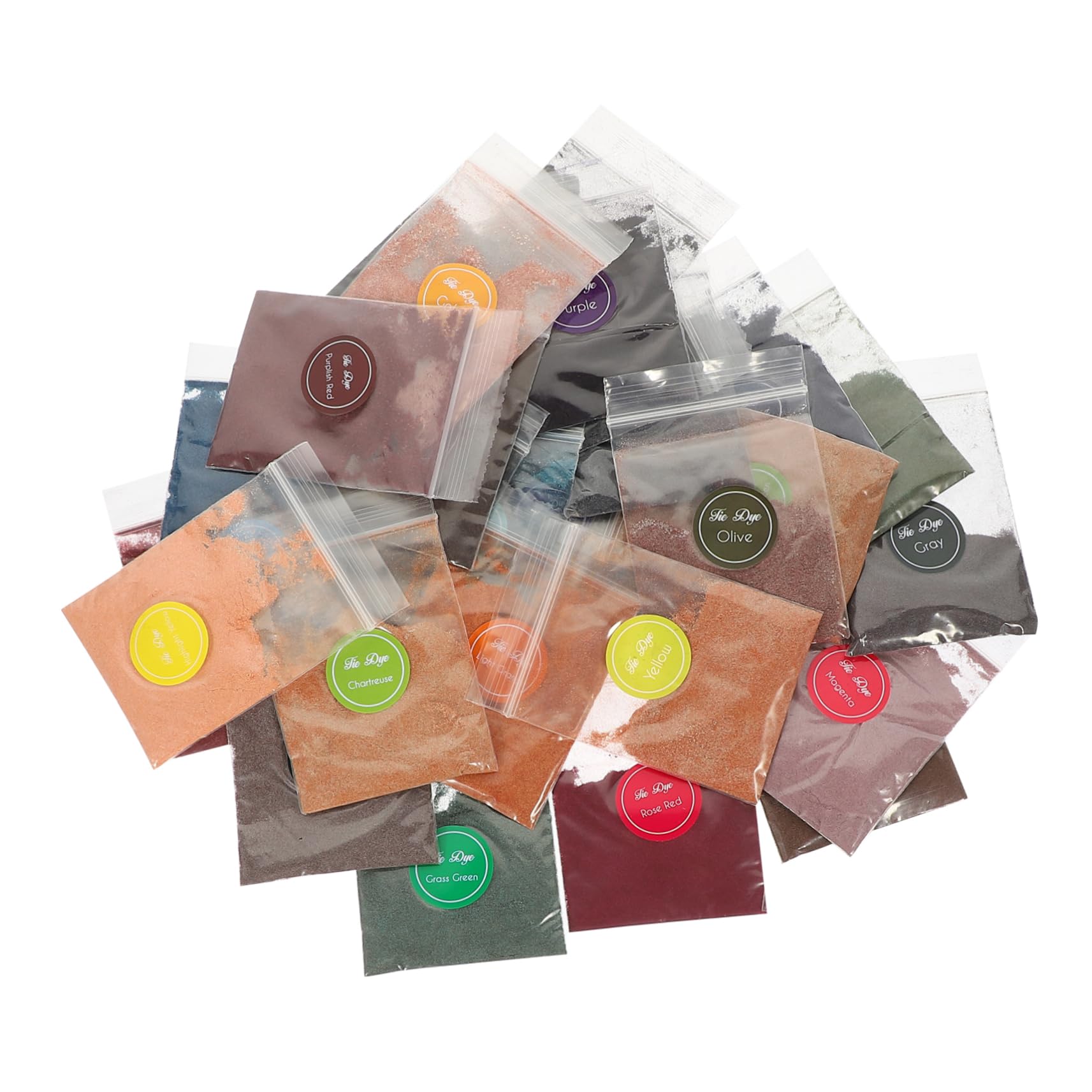 Colorants tie dye Anneome 32 sacs pour relooker facilement vos tissus