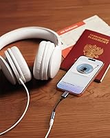 Vista 7 de Adaptador USB C a conector de auriculares de 3.5mm – Dongle de audio HiFi, cable tipo C a auxiliar hembra compatible con iPhone 17/16/15 Pro Max