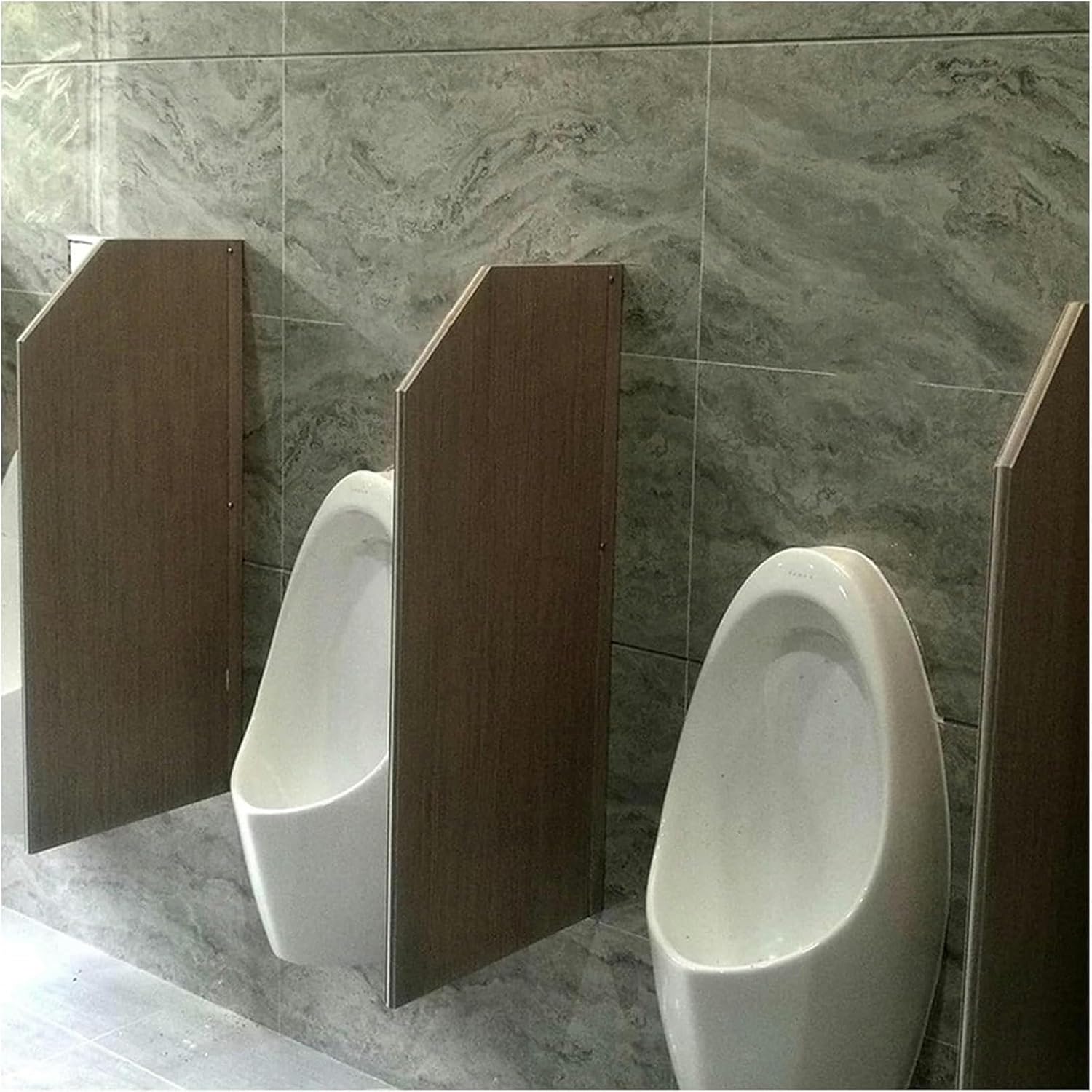 Urinal Screen Toilet Partition, Wall-Mounted Men's Urinal Privacy Screen, Screen Urinal Screen Toilet Partition Men Urinal Divider Urinal Screen Divider Toilet Partition Board (Si