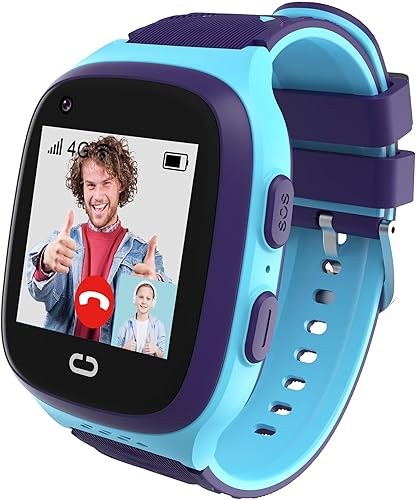 Veunti Relojes inteligentes para niños, reloj inteligente para niños, reloj de juego juguetes para niños de 4 a 10 años con alarma, video, cámara de