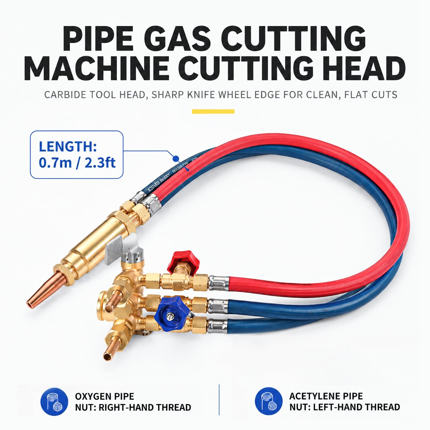 Tagliatubi a Gas CG2-11 per Tubi in Acciaio 110V