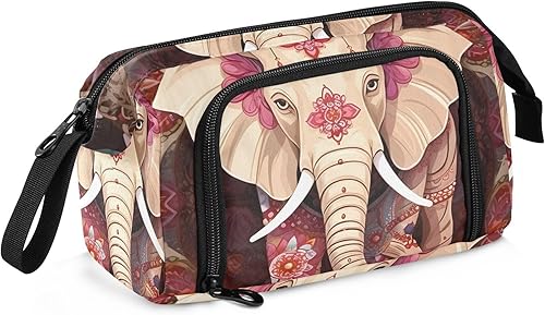 Miniatura 19 de Summer Beach Seashell Starfish - Estuches grandes para lápices con cremallera, estuche para lápices, caja de bolígrafos grandes para adultos, niñas,