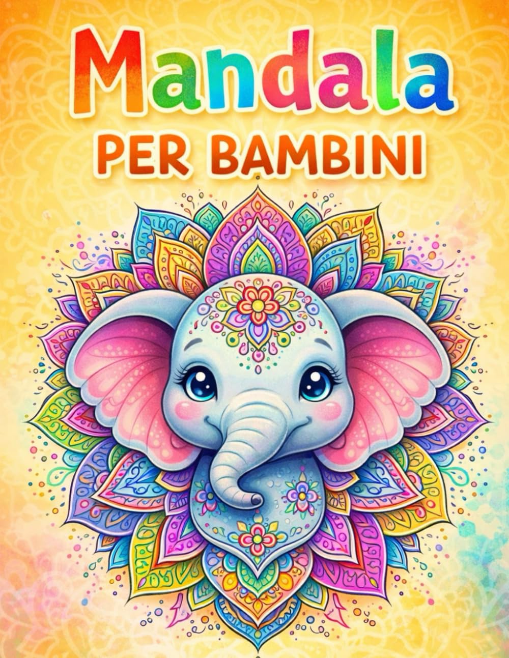Mandala Per Bambini: Libro da Colorare con Animali. Mandala Facili e Rilassanti per Bambini dai 5 ai 10 Anni