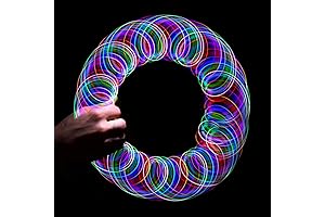 GloFX Orbits: Mesmerizing Rave Whip Lights for Out-of-This-World Light Painting