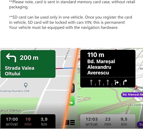 Miniatura 5 de Tarjeta SD de navegación actualizada 2025 para Toyota GPS Map Update USA Canada 86271-0E077 Trabaja para Prius 4 Runner Avalon Camry, Mapas GPS de