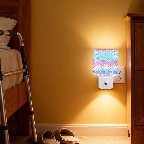 Miniatura 4 de Luz nocturna enchufable con sensor inteligente del atardecer al amanecer, luz nocturna LED blanca para dormitorio, baño, cocina, pasillo, escaleras,