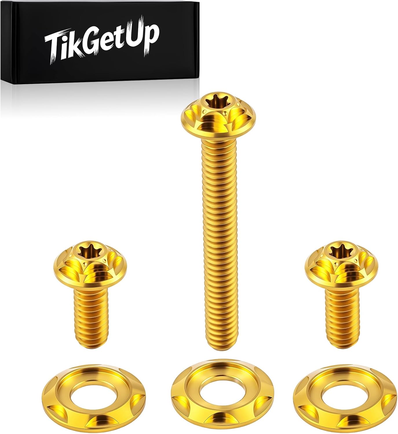 Titanium Windshield Bolts, Windscreen Screws, Fairing Bolts for Harley Touring 2015-2023 Road Glide/CVO, Blue