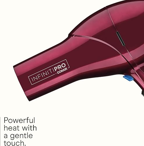 Miniatura 4 de Infiniti PRO Conair - Secador de pelo con difusor, motor de CA profesional, tecnología de cerámica turmalina, incluye concentrador y cepillo de
