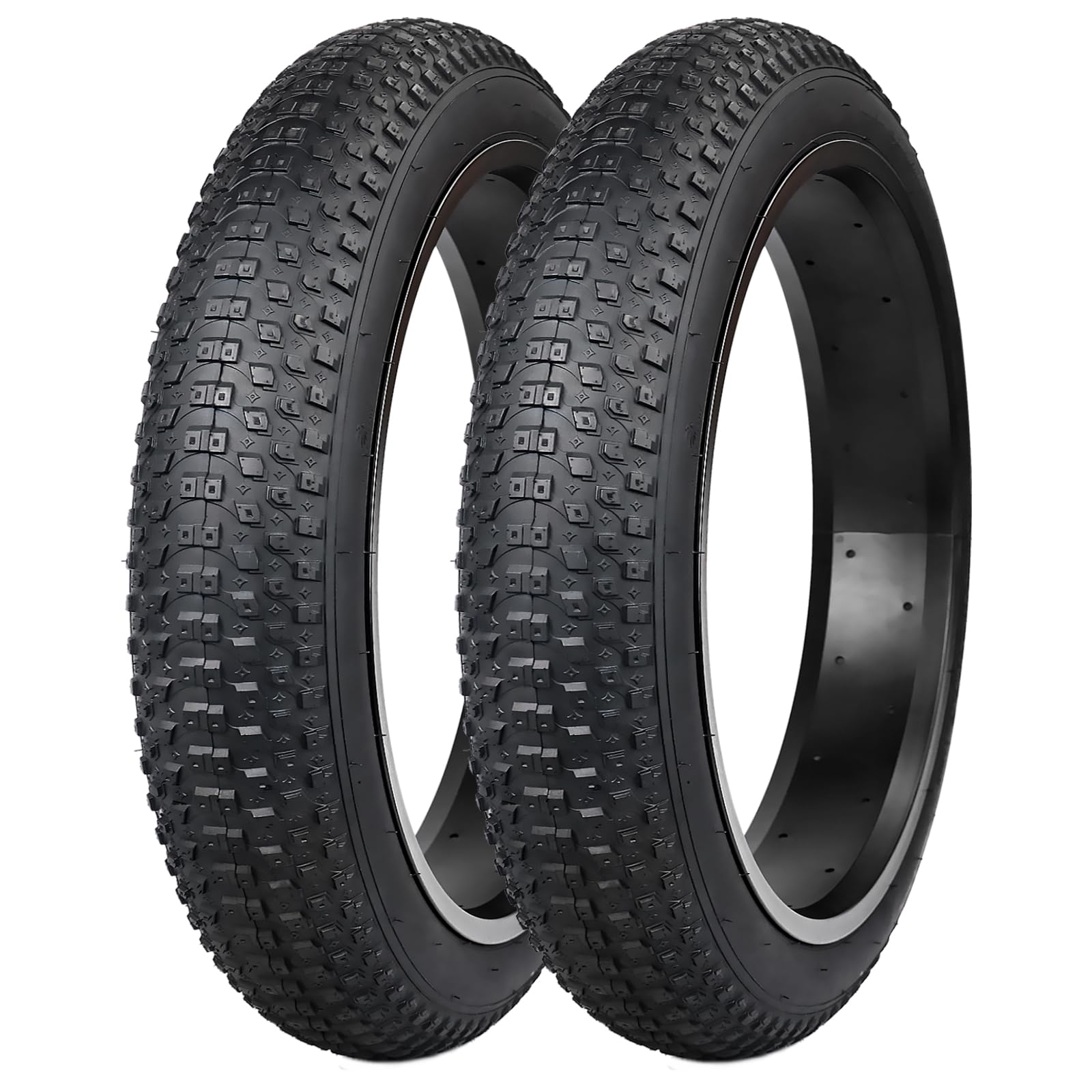 GRELiving 20x3.0 E-Bike Tyre Foldable Fat Bike Tyre 76-406 Bicycle Tires 35 P.S.I for E-Bike/City Bike