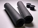 MTB Bike Grips Extralight - Lighweight and Desing with Plugs - Black gallery image