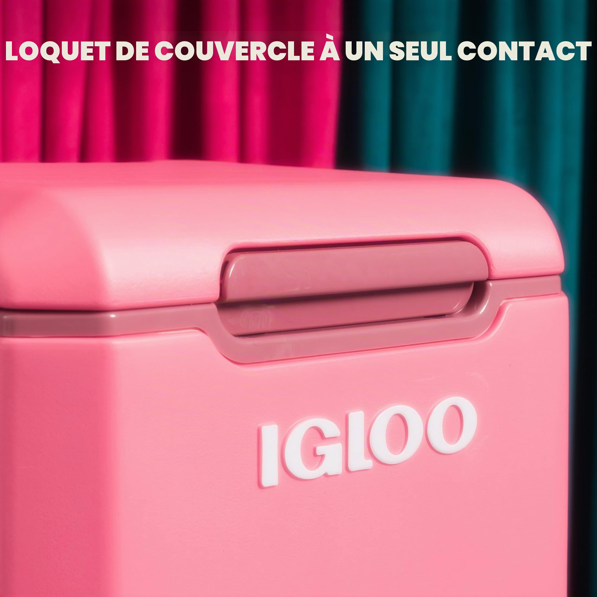 Igloo Tag Along Glacière rotative 360 | Coffre à Glace Roulant de 20 litres