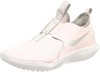 NIKE(ナイキ) FLEX RUNNER PS キッズスリッポンシューズ【軽量】AT4663 609 ピンクフォーム/メタリックシルバー