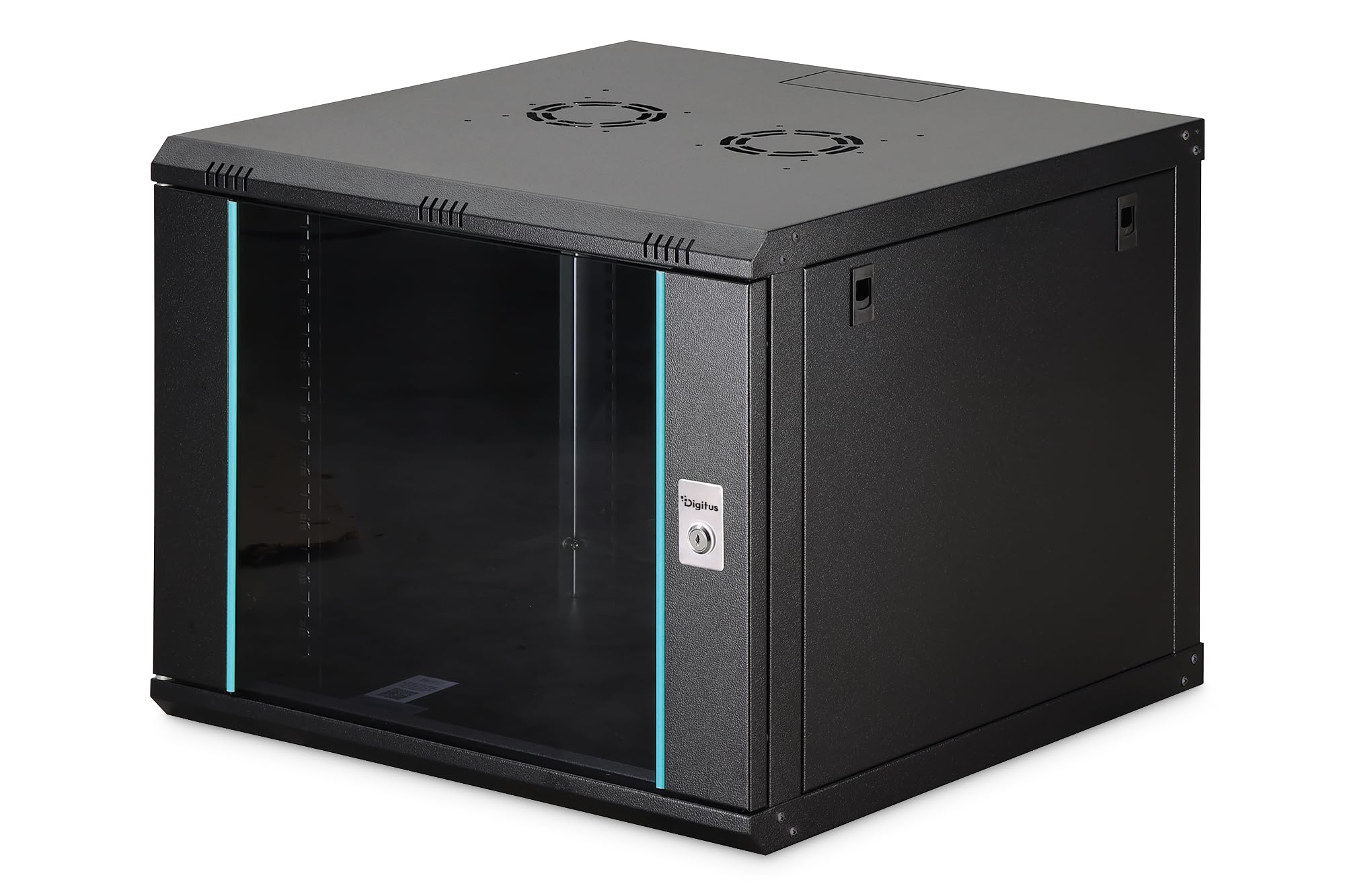 DIGITUS Armario de Red – 19 Pulgadas, 9U – Sin Montar – Dynamic-N – Negro