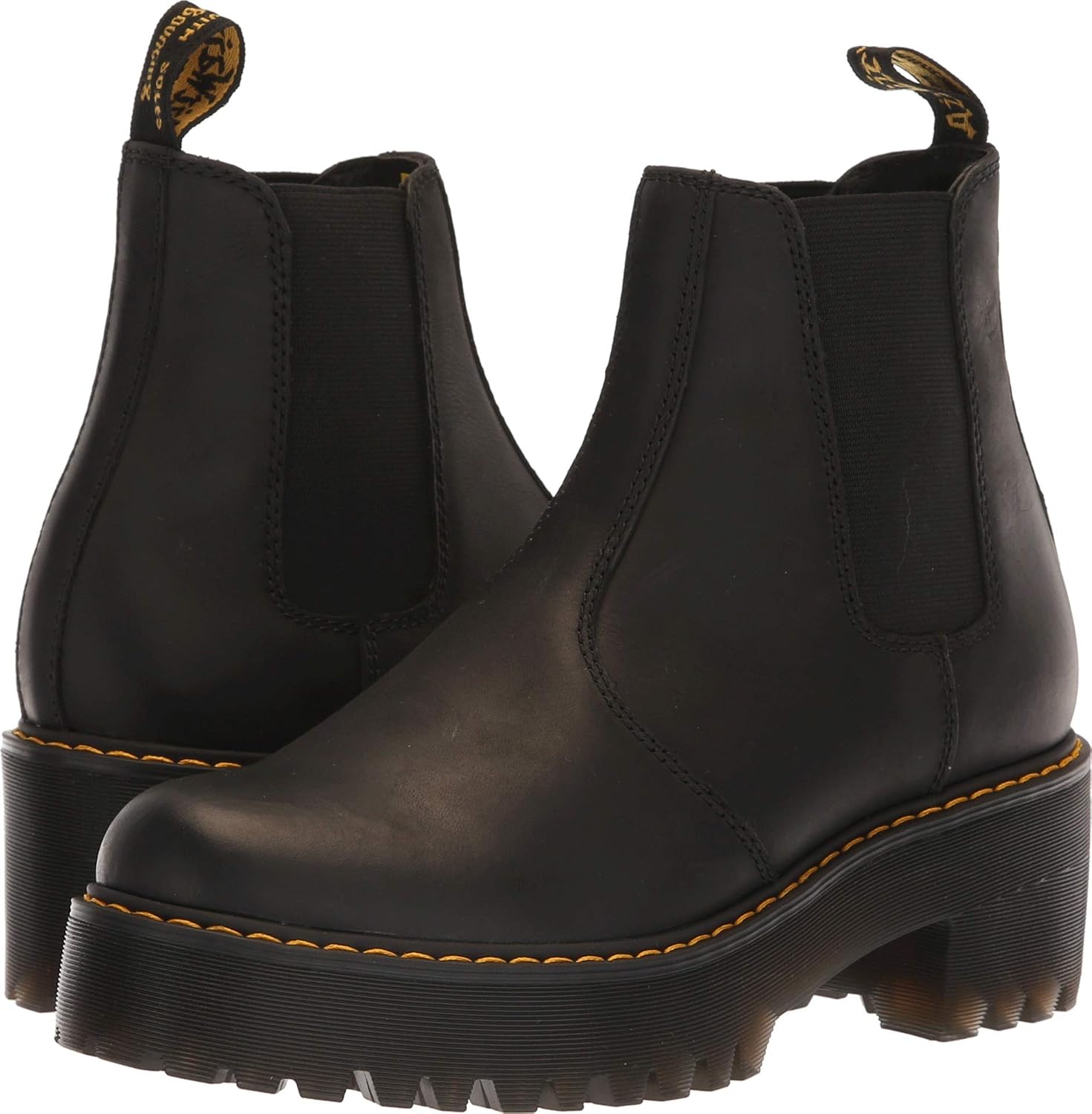Amazon | Dr. Martens レディース 2976 チェルシーブーツ, ブラック, 5