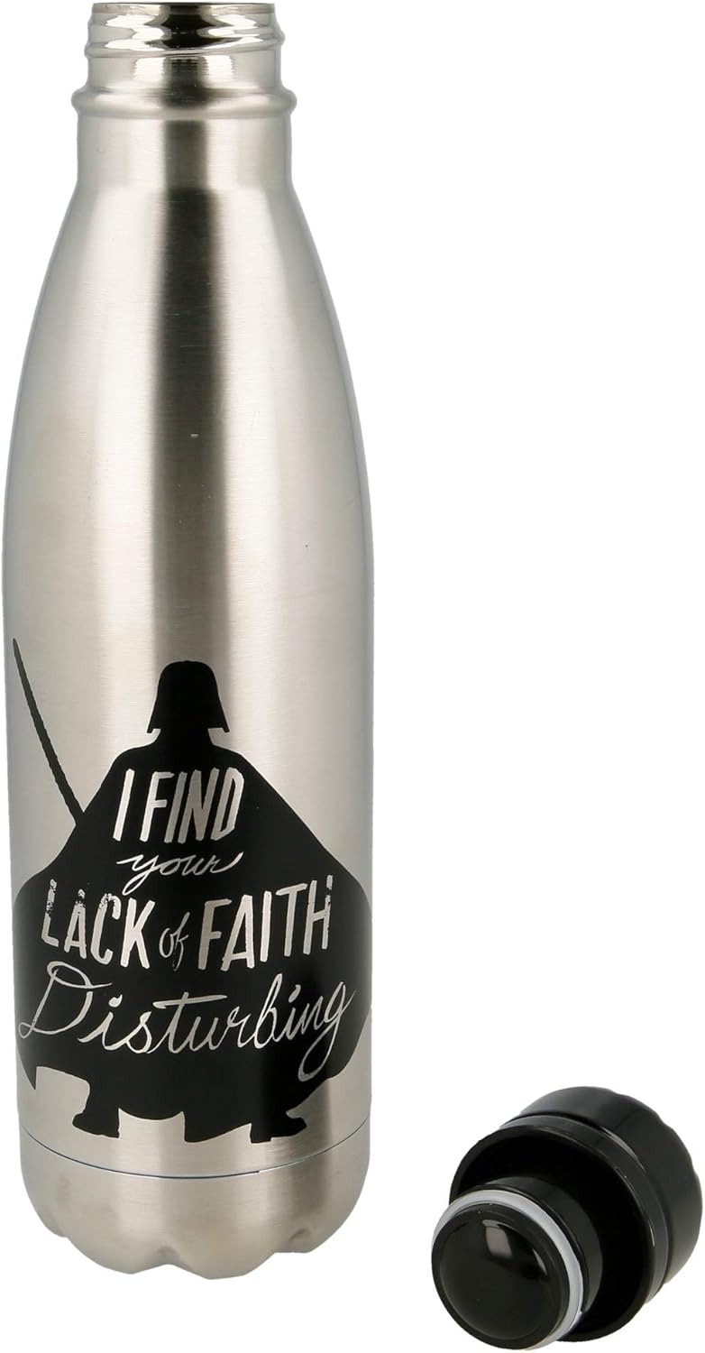Star Wars 'Darth Vader' Stainless Steel Water Bottle 780ML, 780 ml - Image 5