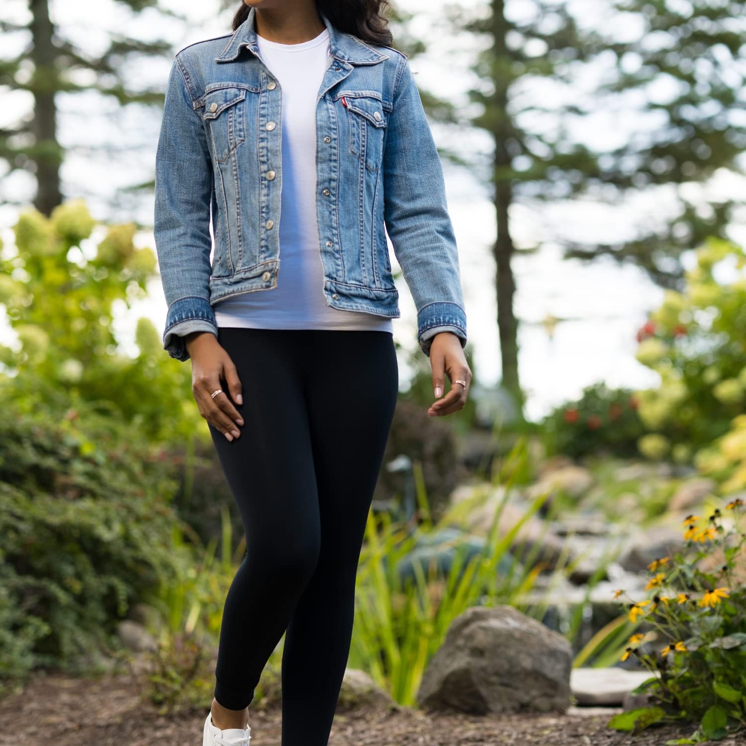 Rejuva Women s 15-20 mmHg Graduated Compression Seamless Leggings - Image 6