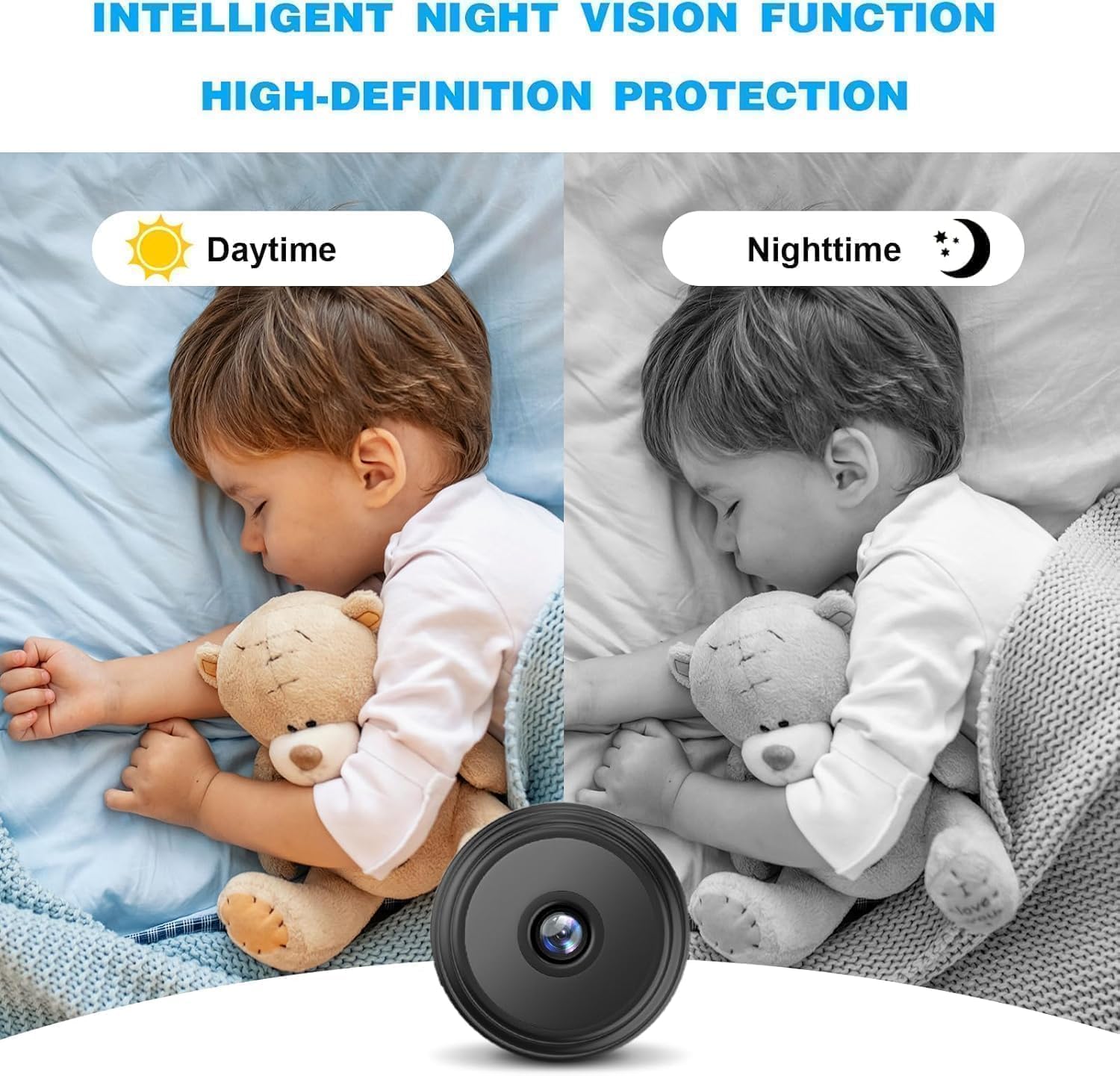 360° WiFi Security Camera - HD Live Stream -3