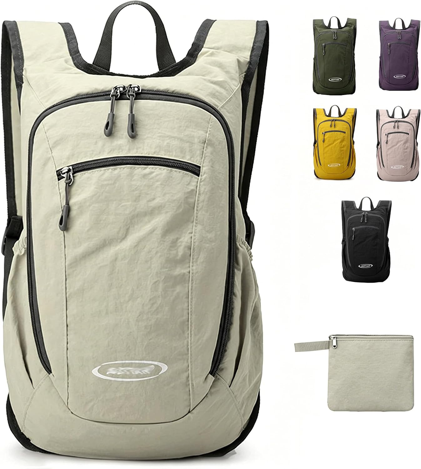 15L Small Hiking Backpack,foldable Hiking Daypack for Women&Men