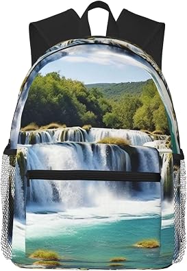 Woman Lips Travel Backpack for Women Men Waterproof Carry On Backpacks 15.6inch Laptop Backpack