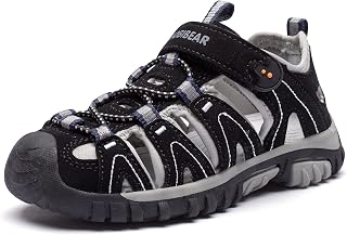 HOBIBEAR Children's Boys Outdoor Sandals Trekking Sandals Sports Sandals Girls Clos…