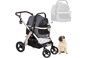 Pet Rover Prime: The Ultimate 3-in-1 Pet Stroller for Adventure