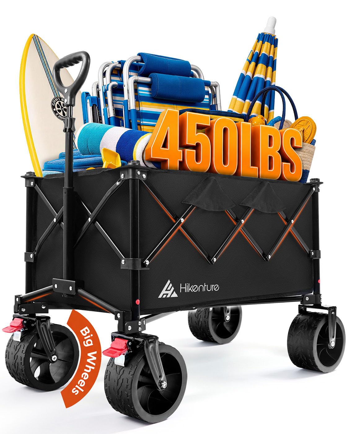 Hikenture Foldable Beach Wagon