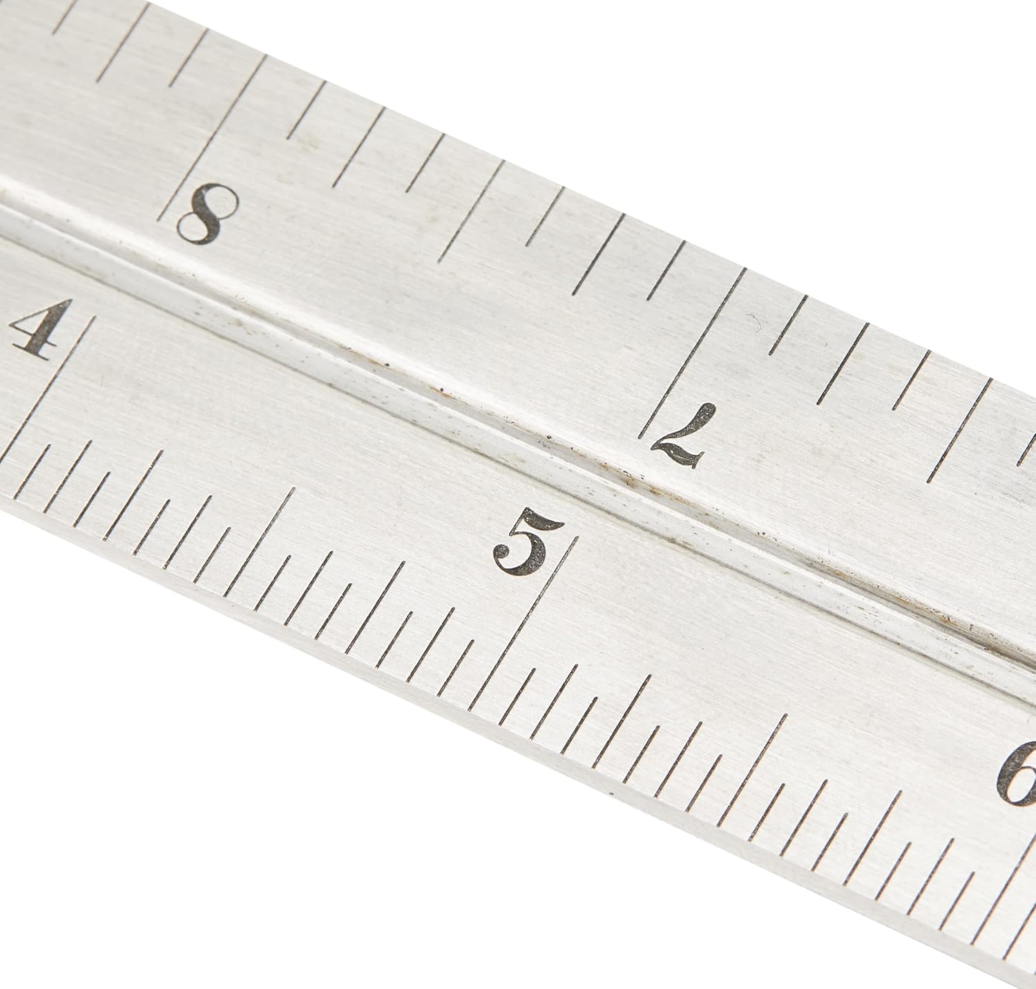 Starrett Steel Combination Square with Square Head - 12" Blade Length, Cast Iron Heads, Reversible Lock Bolt, Scriber, Spirit Level, 4R Graduation Type - 11H-12-4R